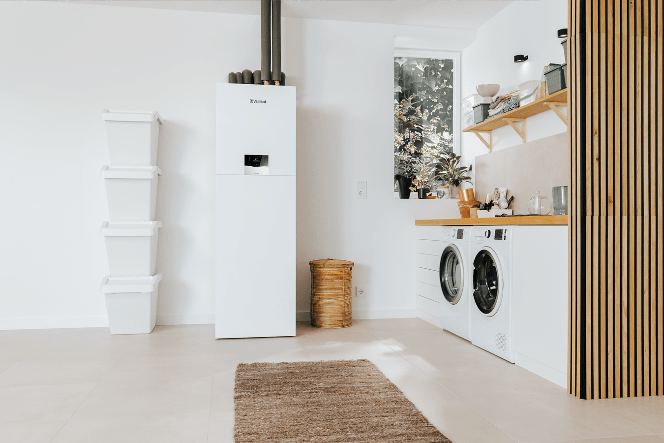 uniTOWER: compact alles-in-een warmtepomp binnendeel