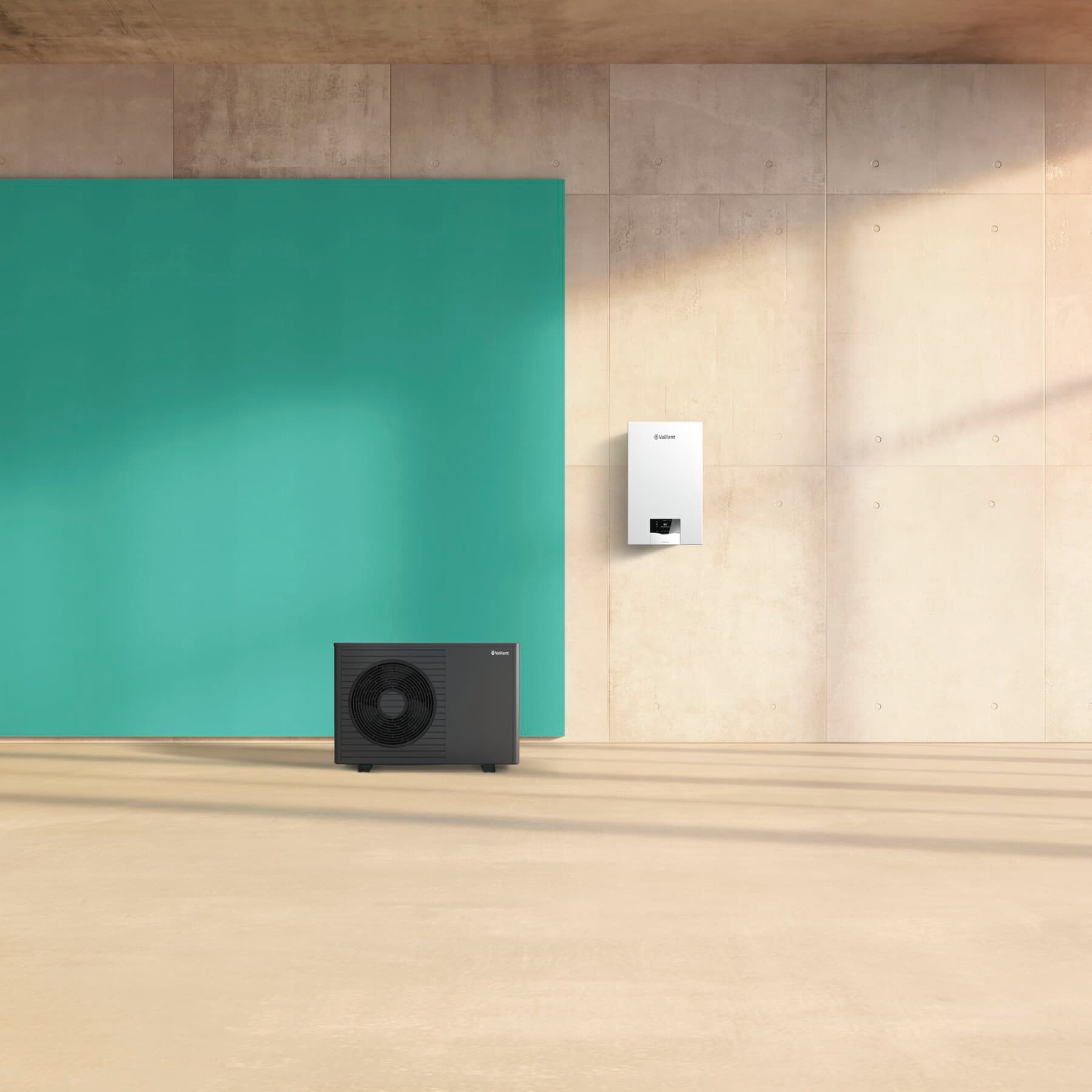 hybride opstelling warmtepomp met cv-ketel