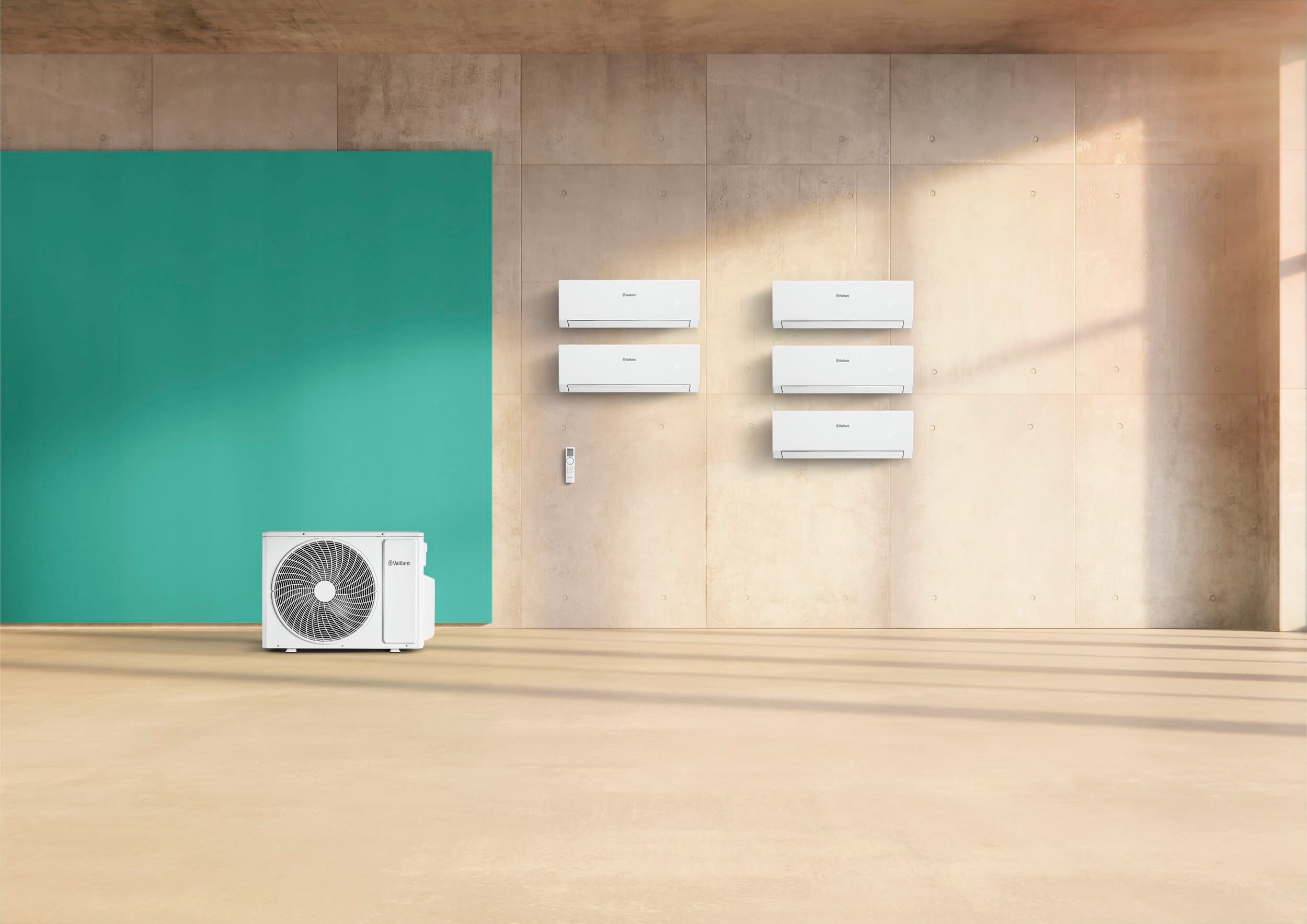 climaVAIR plus in een multisplitsysteem