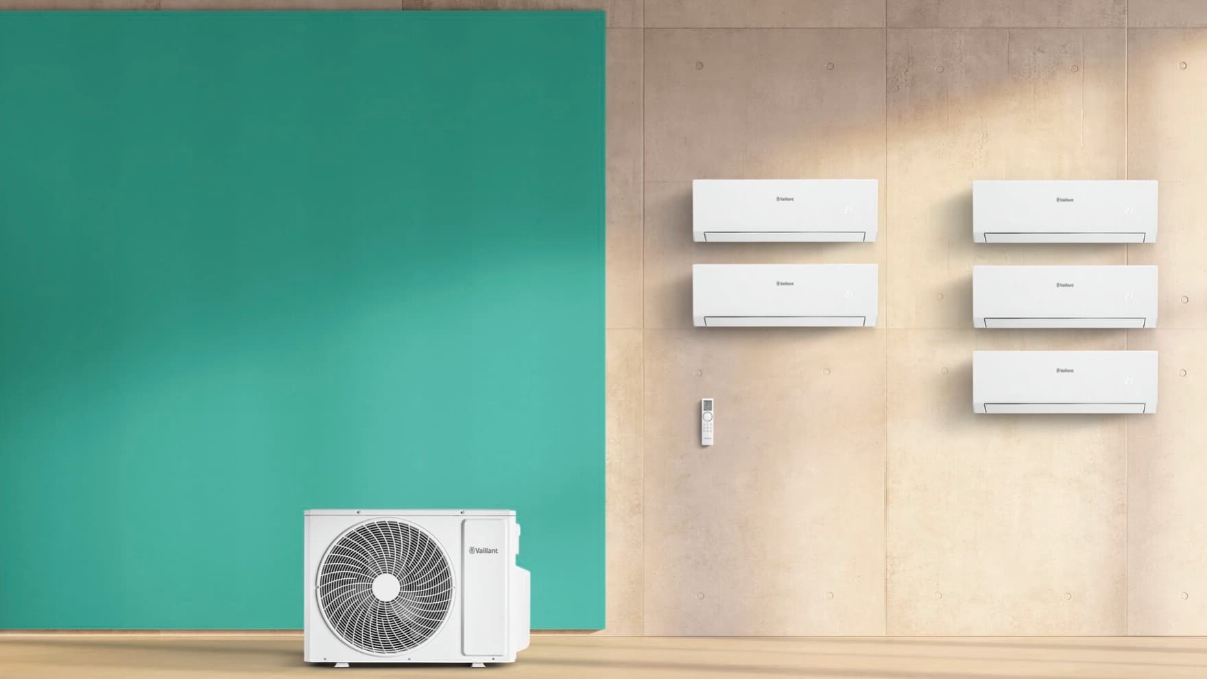 Multi split airco climaVAIR multi van Vaillant