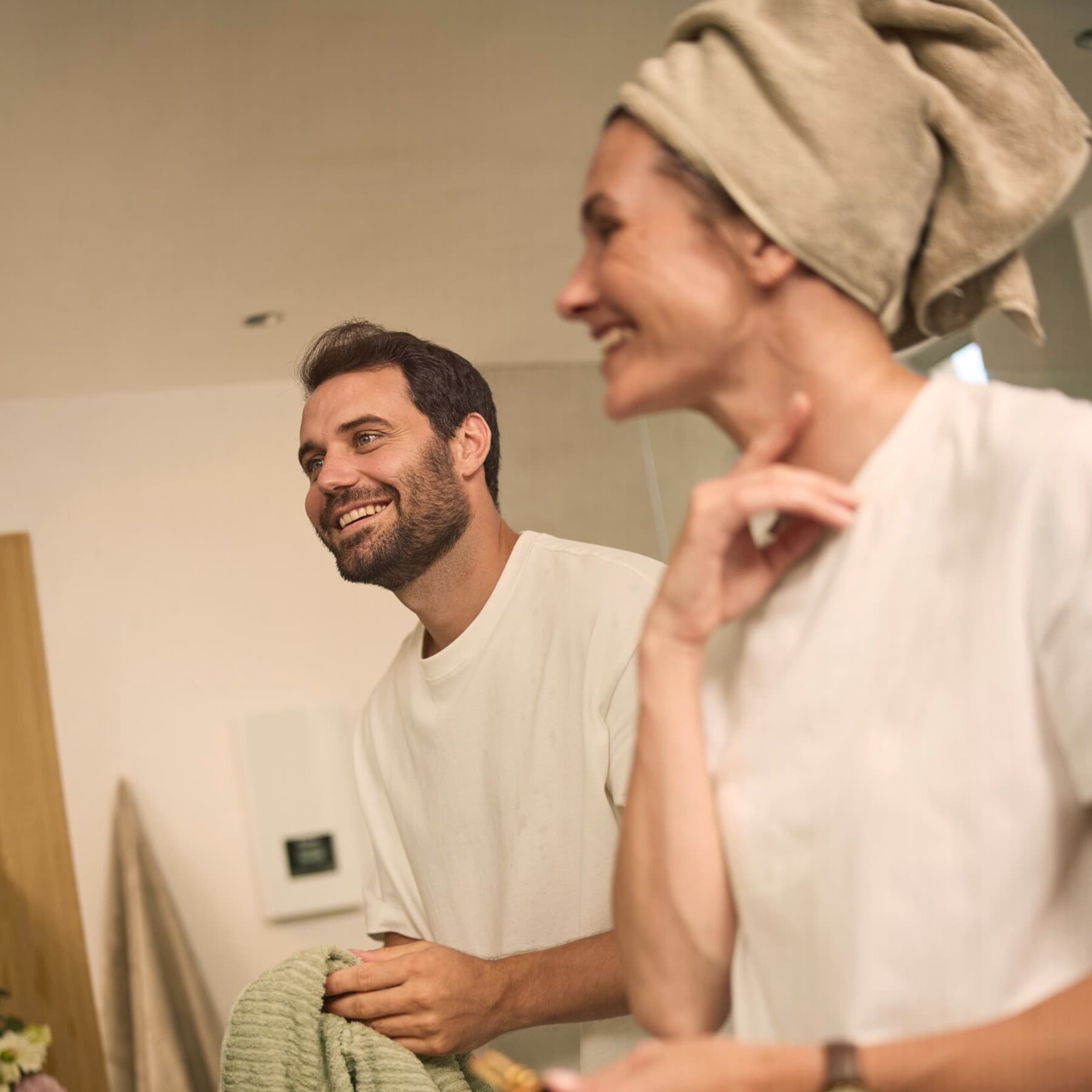 Elektrische boiler aan de muur