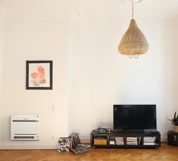 climaVAIR multi in een woonkamer