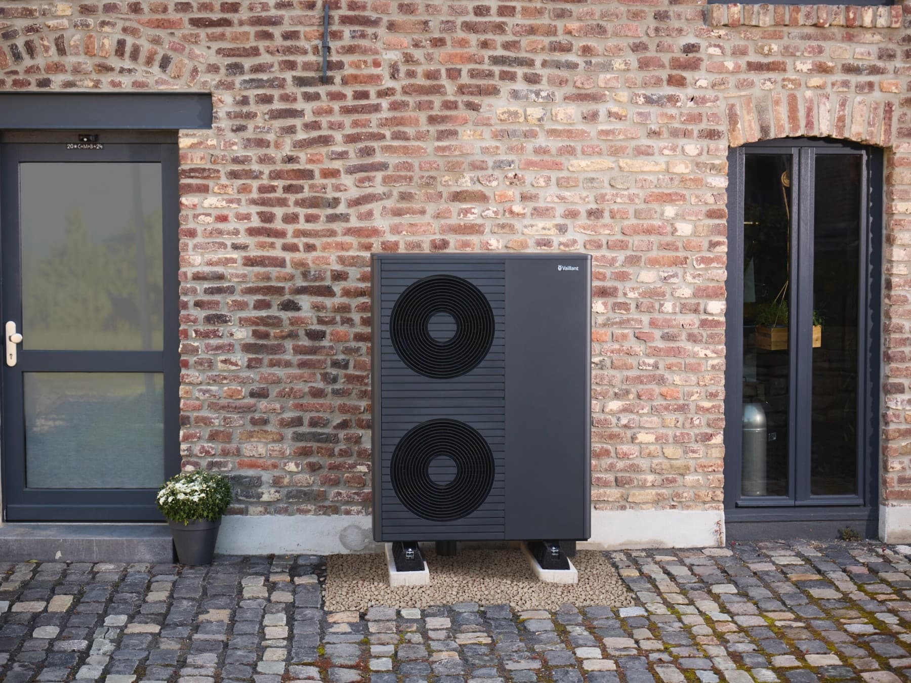 Vaillant-warmtepompen voor een modern gebouw