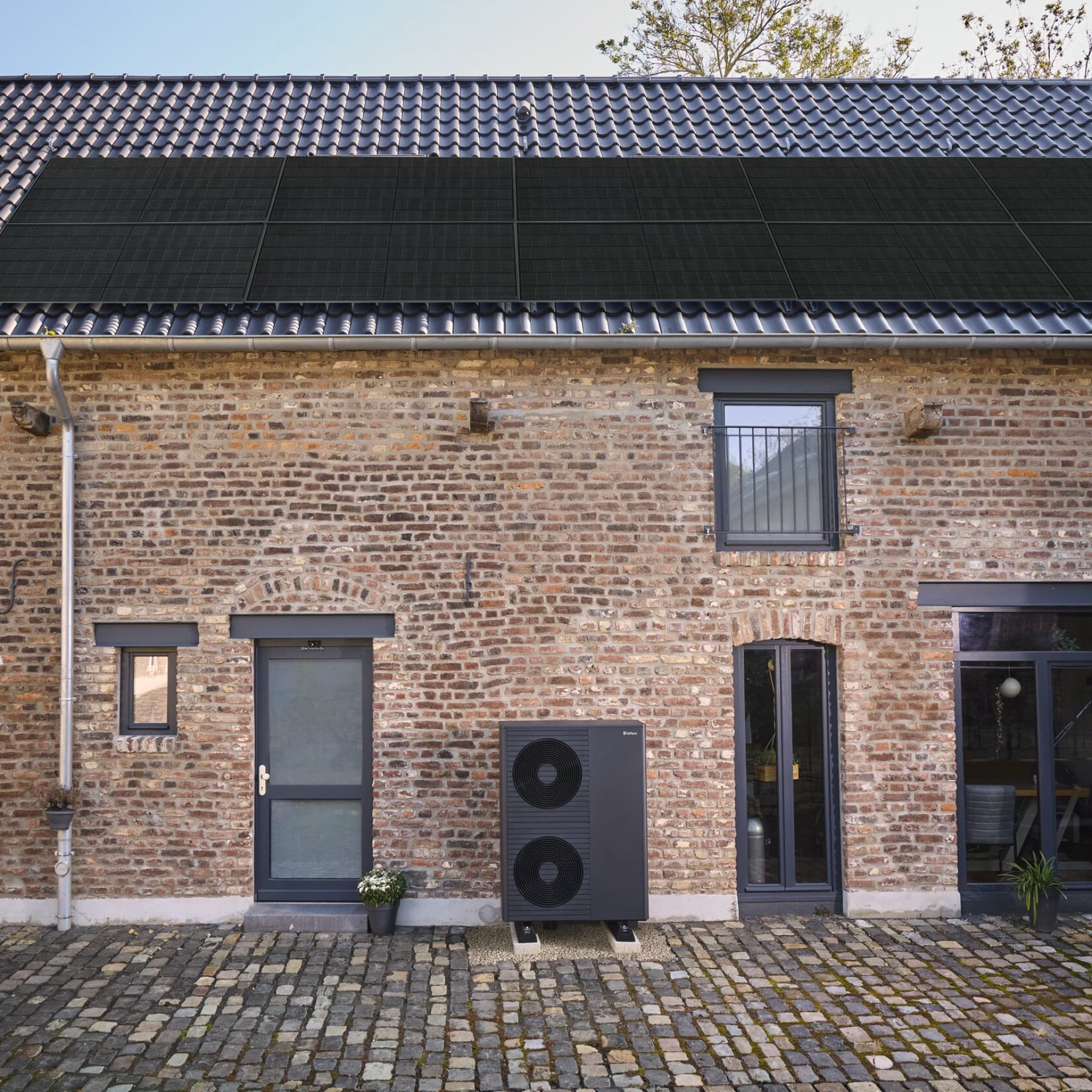 Buitenkant van het huis