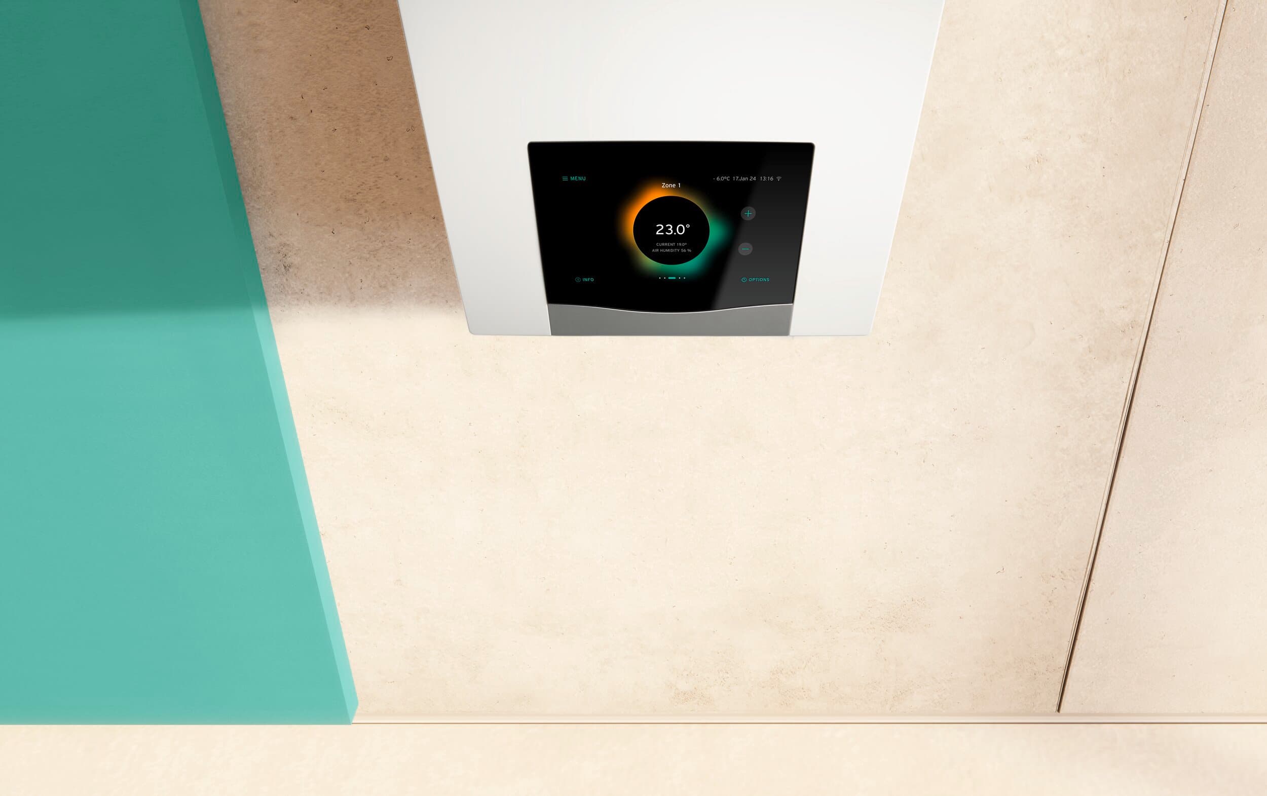 Touchsecreen van een VWZ AI