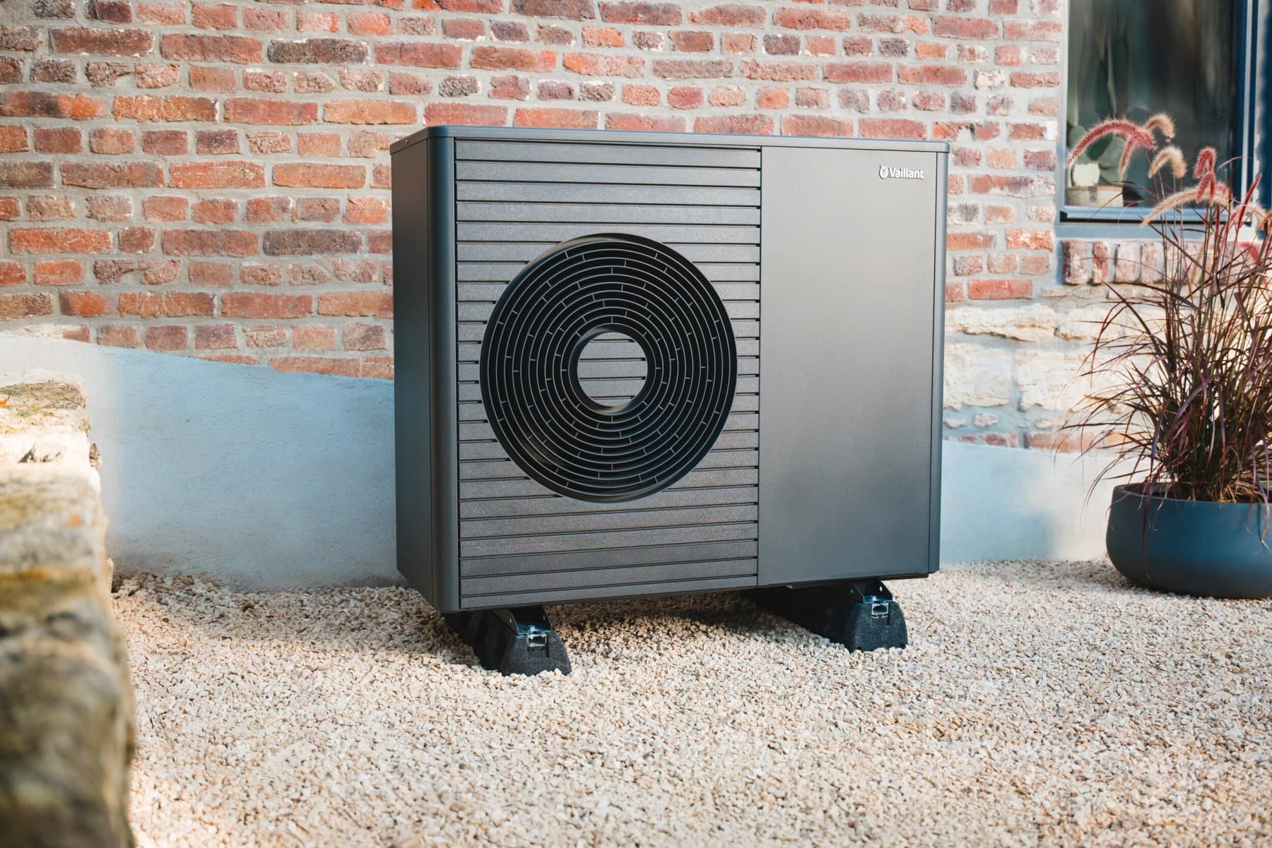 Een warmtepomp voor een huis