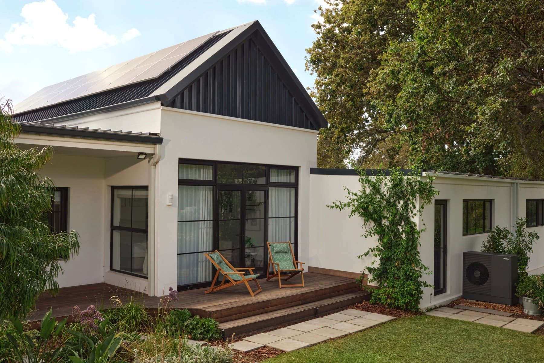 Een warmtepomp voor een huis