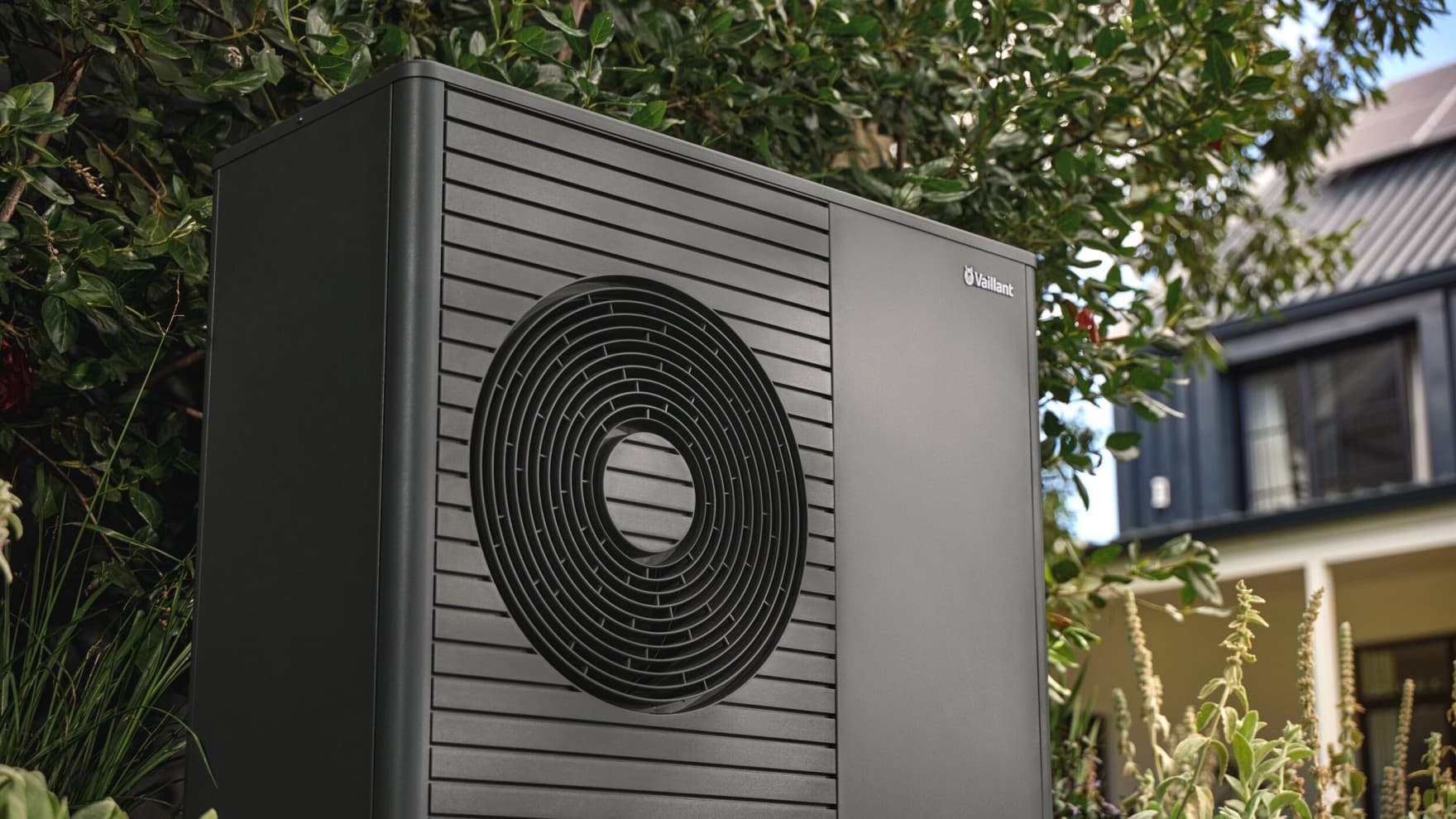 Vaillant aroTHERM plus warmtepomp met natuurlijk koudemiddel