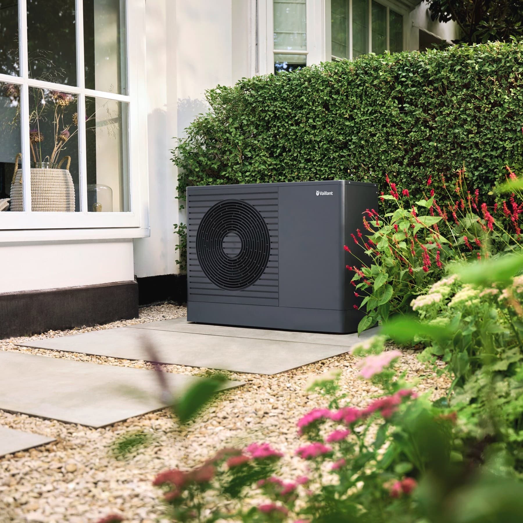 Warmtepomp van vaillant voor een woning