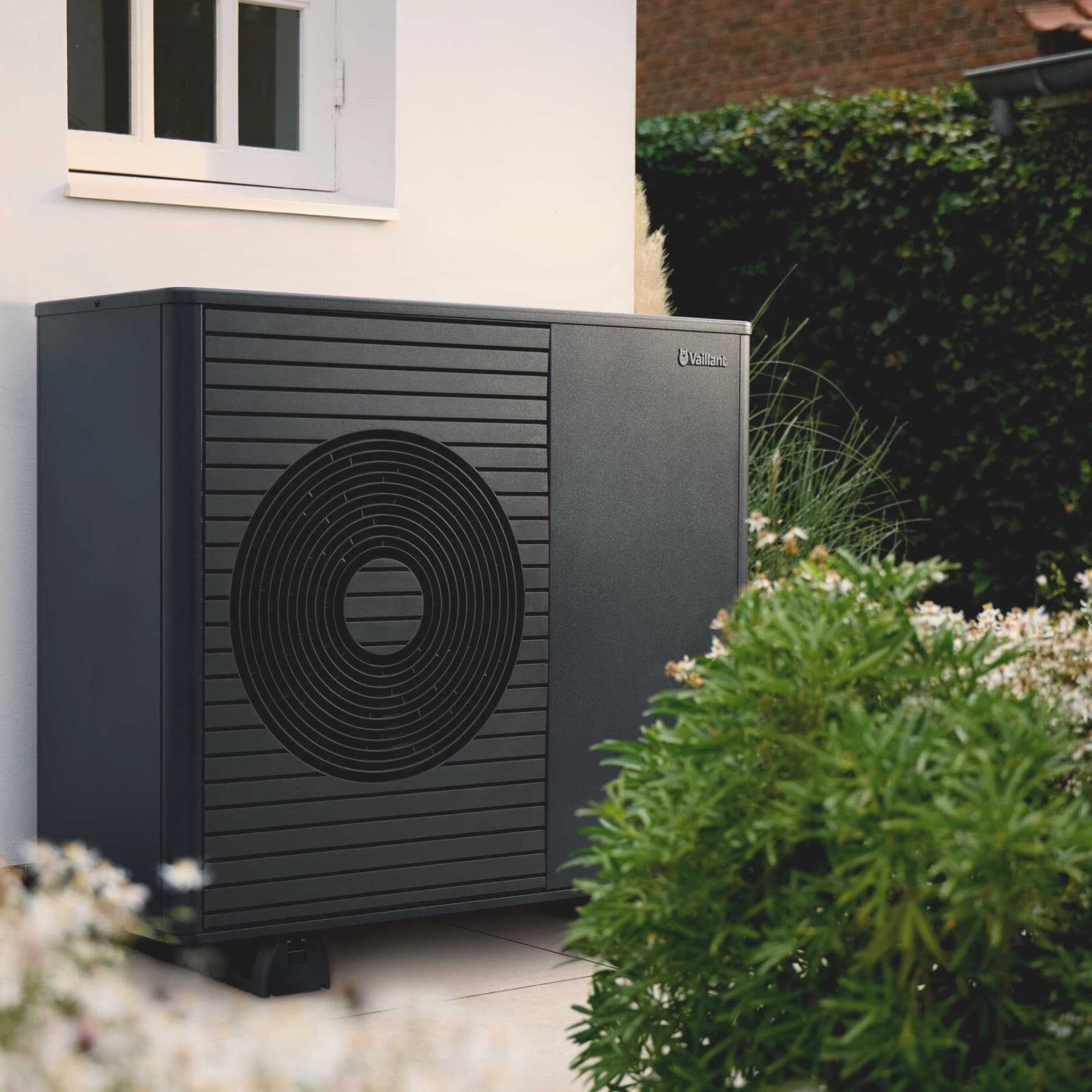 aroTHERM plus warmtepomp van Vaillant voor een woning