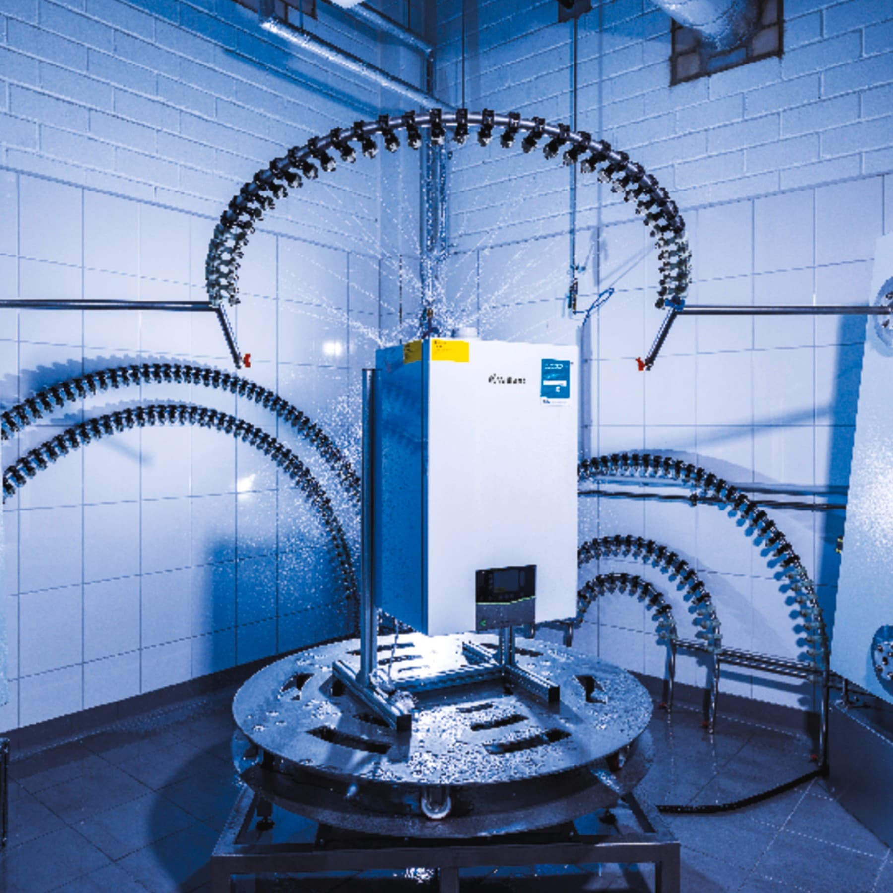 Vaillant-ketel in een testcentrum