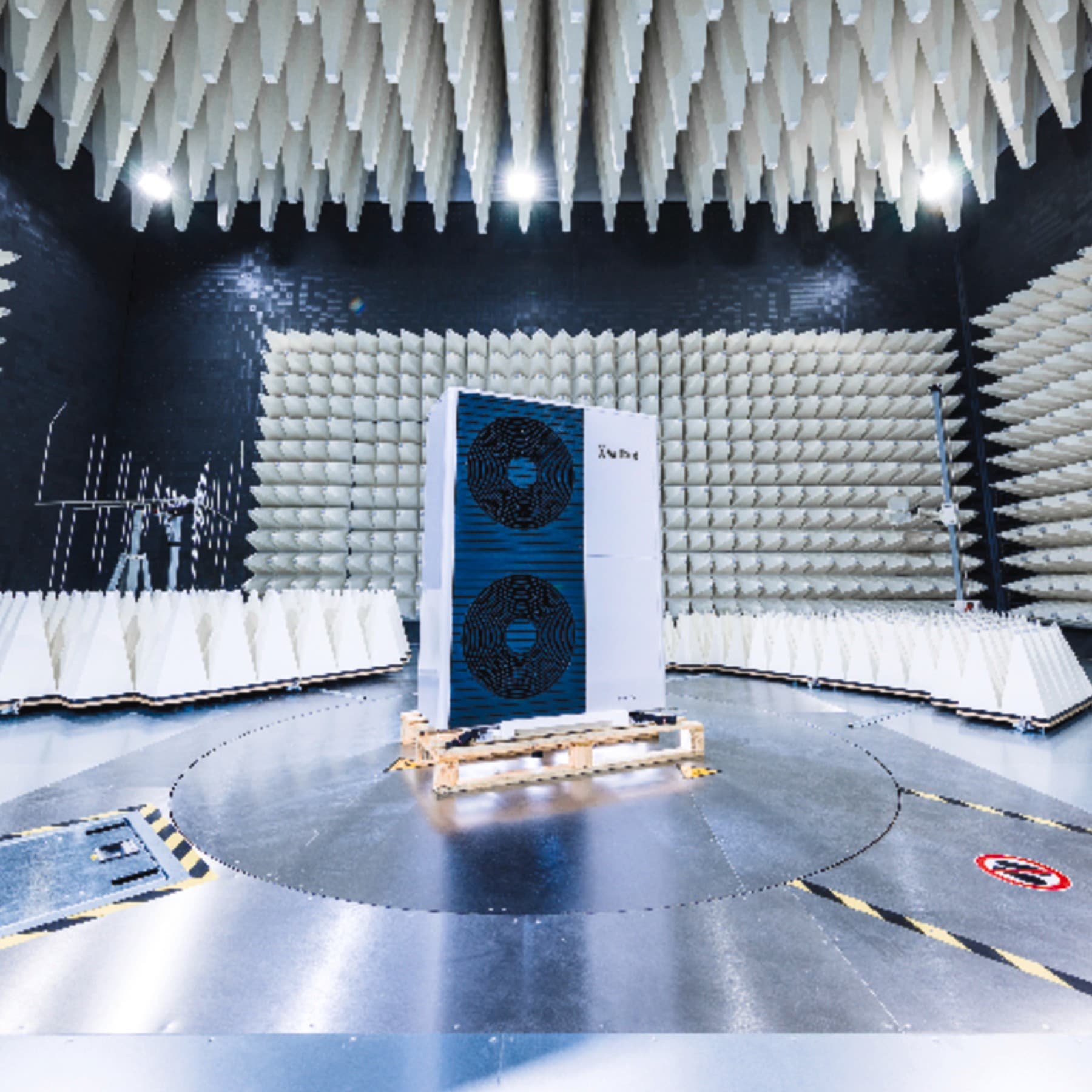 Vaillant-warmtepomp in een testcentrum