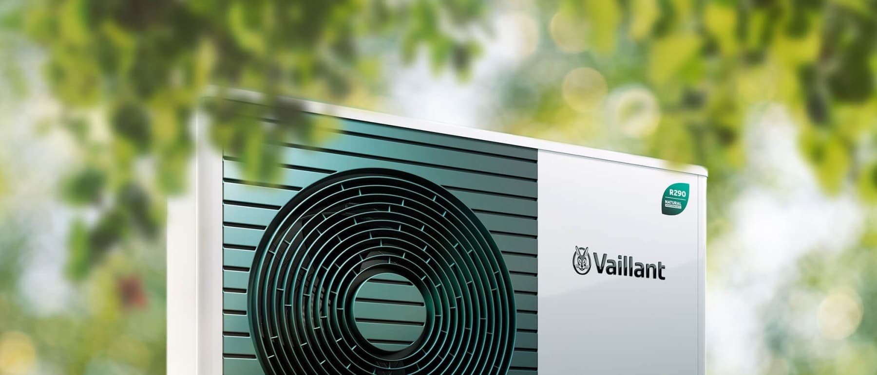 Vaillant-warmtepomp met R290-blad
