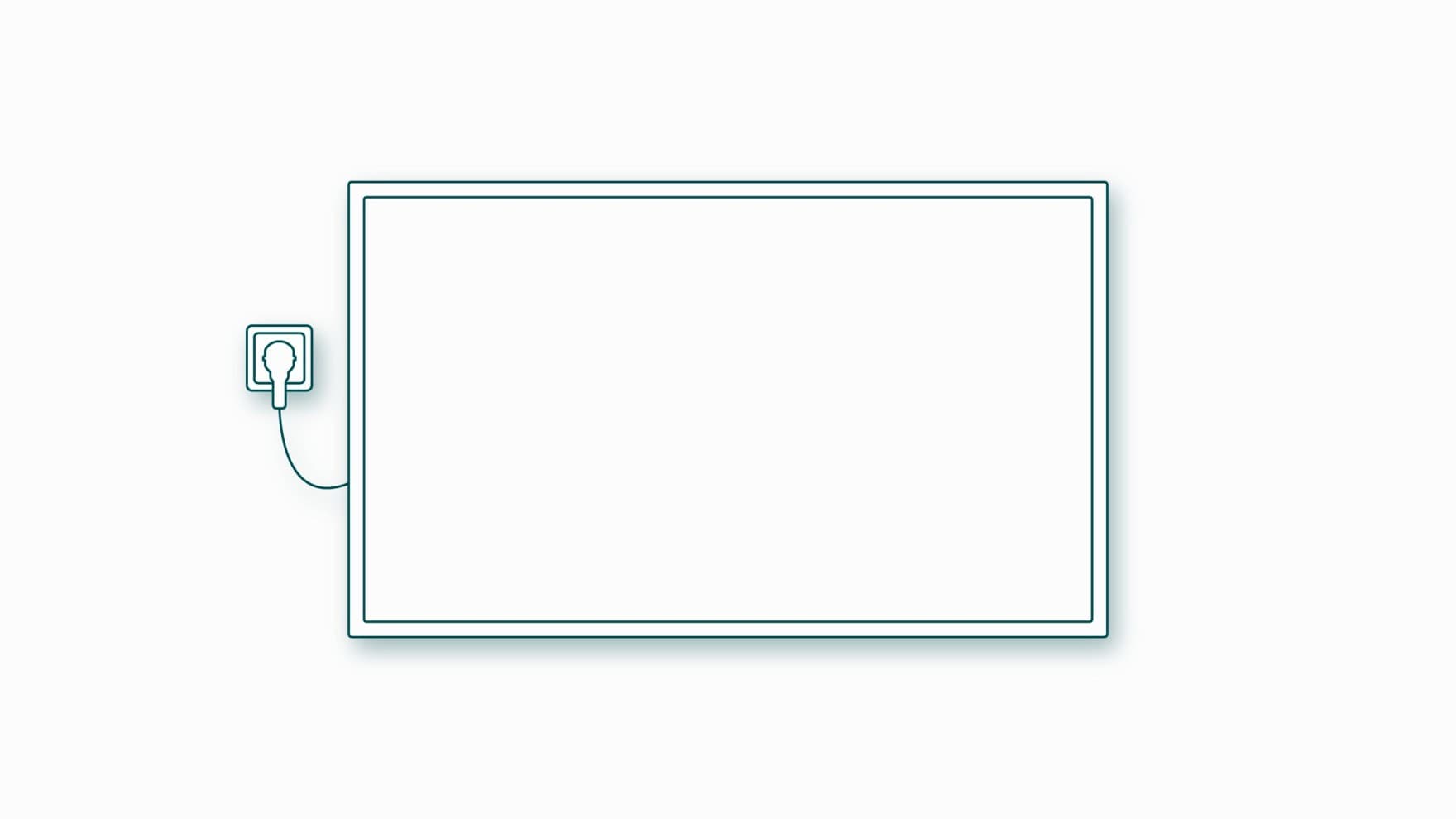 Schets van infraroodverwarming