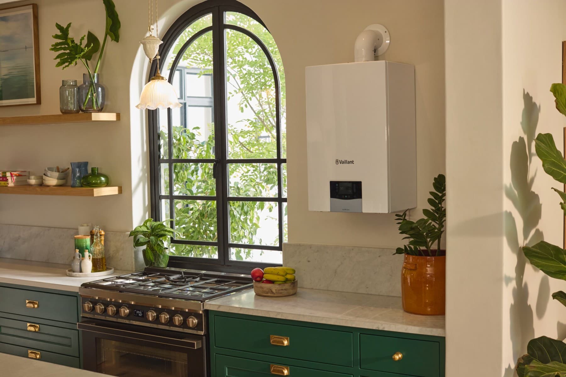 Wandketel in de keuken